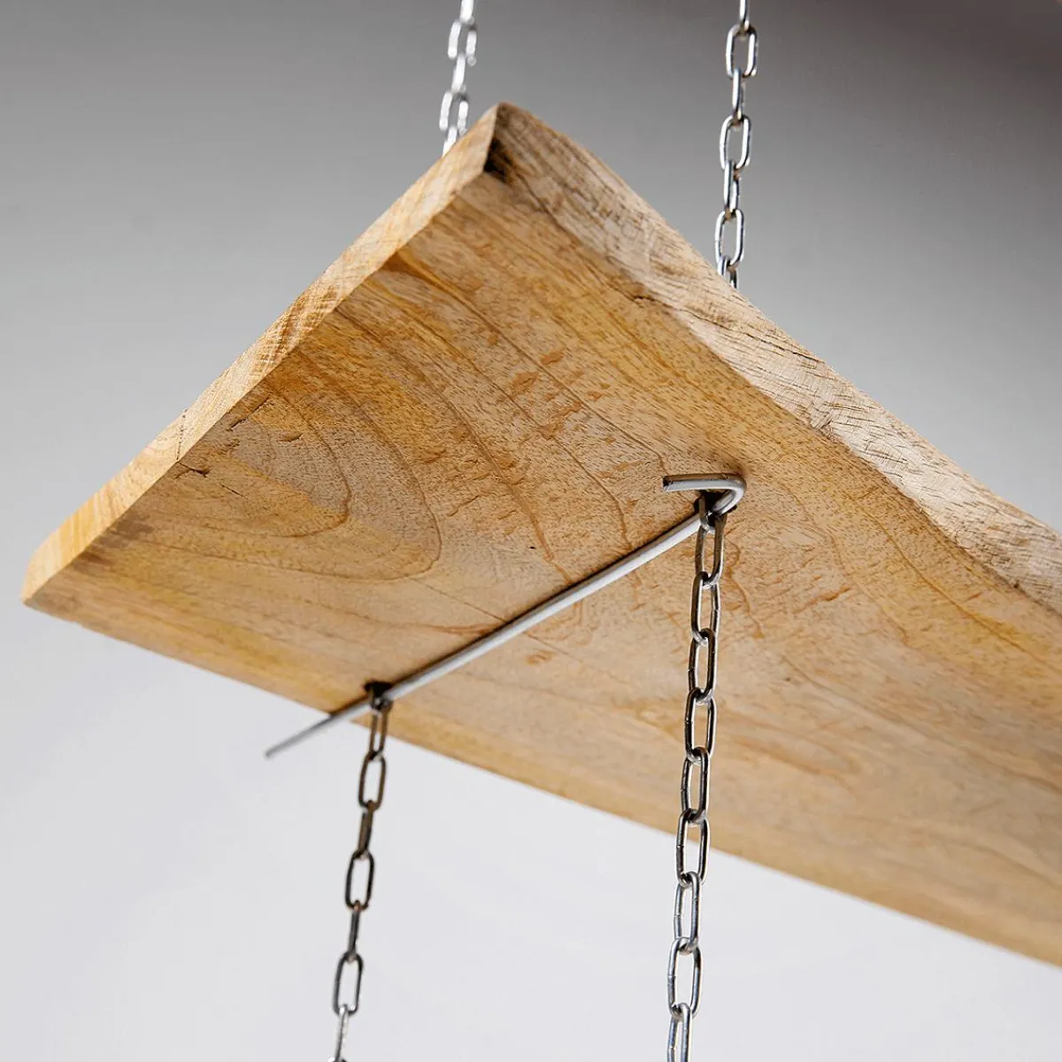 Etagère Suspendue Avec Chaîne 3 Pcs., 100 Cm De Large-DecoWoerner Clearance