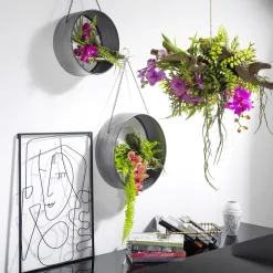 Etagère Suspendue En Métal 35 Cm Ø-DecoWoerner Clearance
