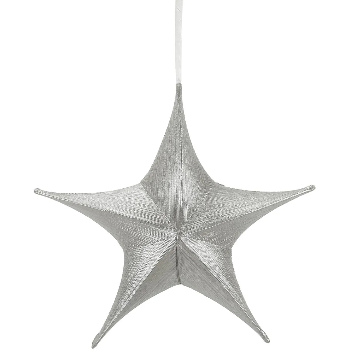 Etoile De Décoration Pliante En Tissu Métallique Avec Fermeture éclair-DecoWoerner Online