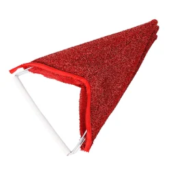 Etoile De Tissu Décoratif Pliable Glitter Avec Fermeture éclair, 40 Cm-DecoWoerner Best