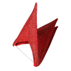 Etoile De Tissu Décoratif Pliable Glitter Avec Fermeture éclair, 40 Cm-DecoWoerner Best