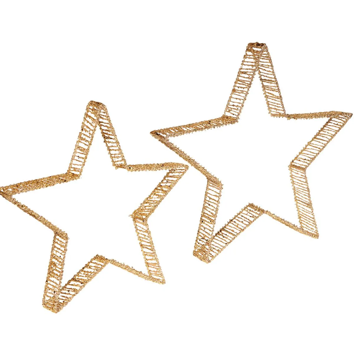 Etoiles Déco 2 Pces Ø 40-50 Cm-DecoWoerner