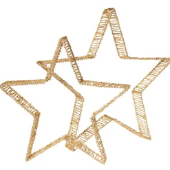 Etoiles Déco 2 Pces Ø 40-50 Cm-DecoWoerner