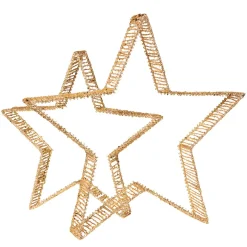 Etoiles Déco 2 Pces Ø 40-50 Cm-DecoWoerner