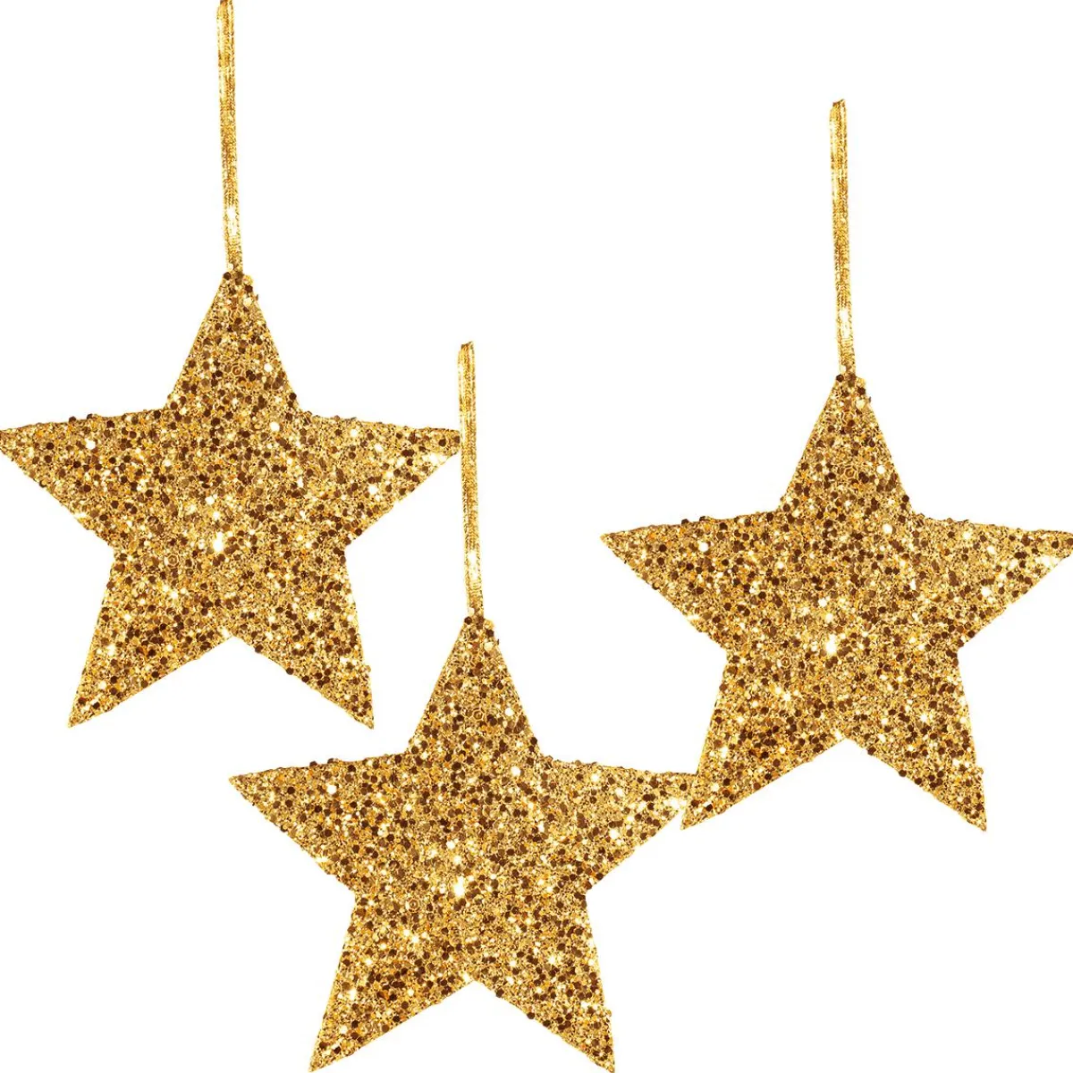 Etoiles Déco Dées, 20 Cm, 3 Pces-DecoWoerner Best