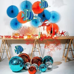 Eventail Déco Clair Ø 44 Cm-DecoWoerner Clearance