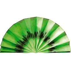 Eventail En Papier Motif De Fruits Kiwi, Larg. 80 Cm-DecoWoerner Outlet