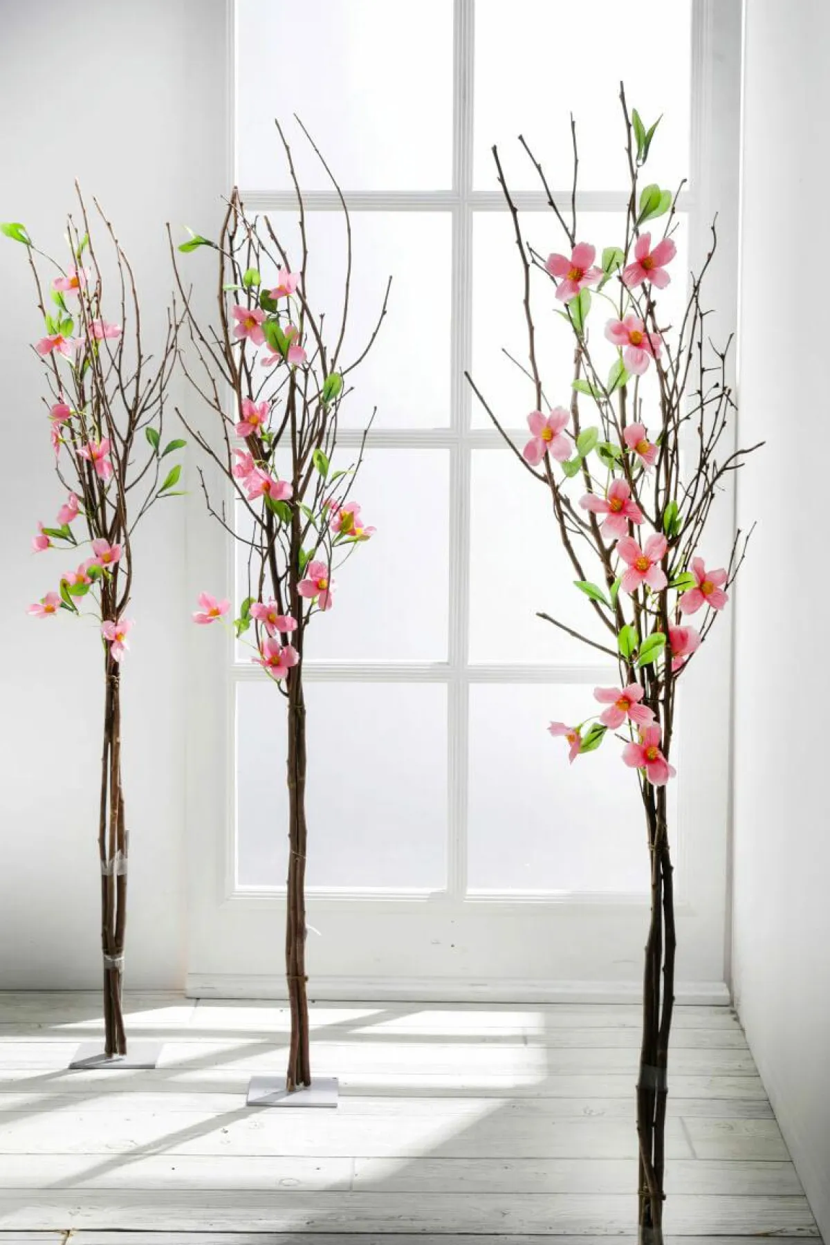 Fagot De Branches Déco Avec Fleurs 115 Cm-DecoWoerner Sale