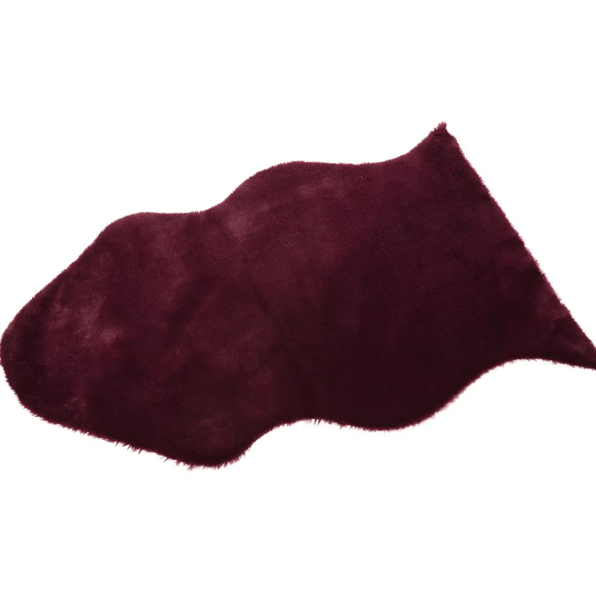 Fausse Fourrure 60 X 40 Cm Aubergines-DecoWoerner Best