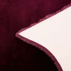 Fausse Fourrure 60 X 40 Cm Aubergines-DecoWoerner Best