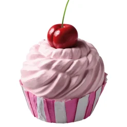 Faux Cupcake Aux Cerises 20 Cm-DecoWoerner Sale