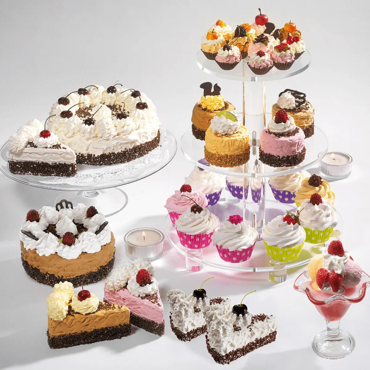 Faux Gâteau Au Chocolat 15 Cm Ø-DecoWoerner Outlet