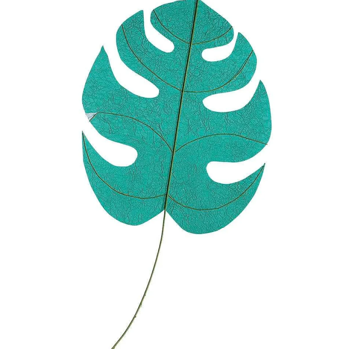 Feuilles Déco Monstera 60 X 63 Cm, Pétrole-DecoWoerner Online