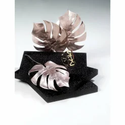 Feuilles De Monstera Artificielle Rosé 70 Cm 3 Pces-DecoWoerner Discount