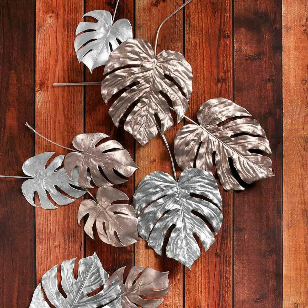 Feuilles De Monstera Artificielle 37 Cm 5 Pces-DecoWoerner Discount