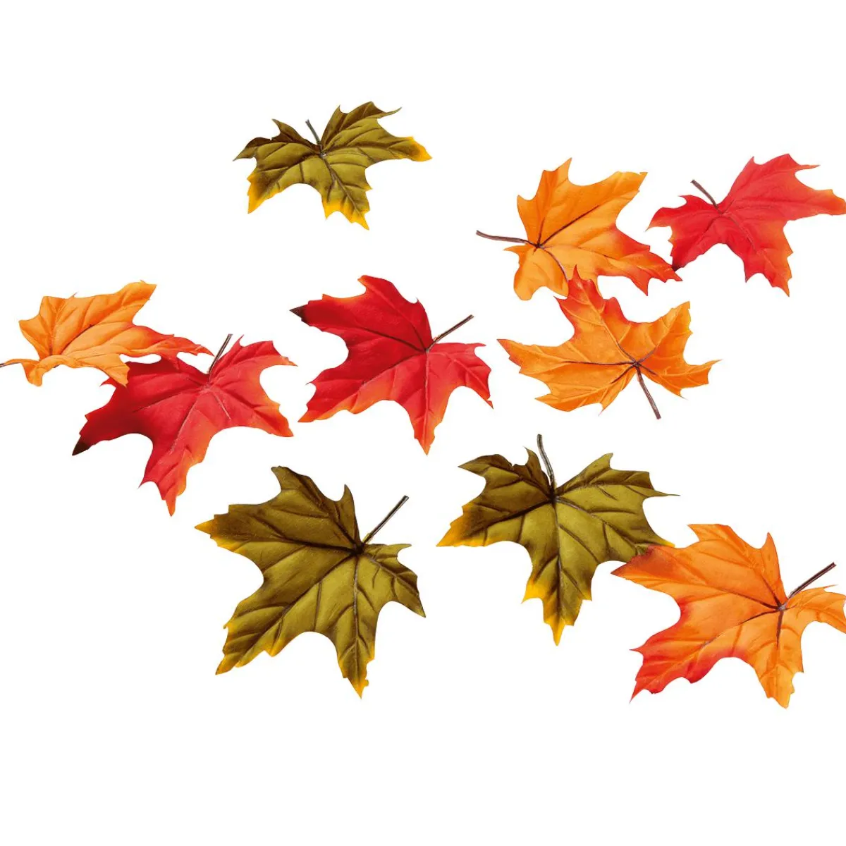 Feuilles D’érable Artificielles s/vertes, 30 Pces-DecoWoerner New
