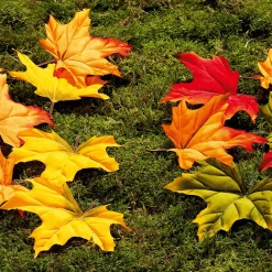 Feuilles D’érable Artificielles s/vertes, 30 Pces-DecoWoerner New