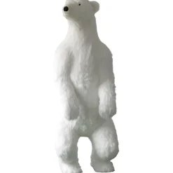 Figure Animale Grandeur Nature D'un Ours Polaire, Haut. 190 Cm-DecoWoerner New