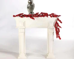 Figurine Déco Chouette 43 Cm Champagne-DecoWoerner
