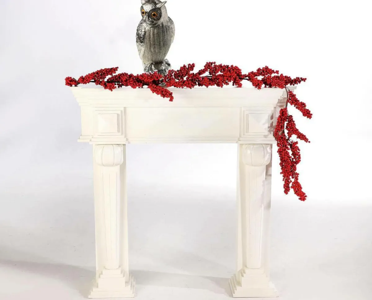 Figurine Déco Chouette 43 Cm Champagne-DecoWoerner