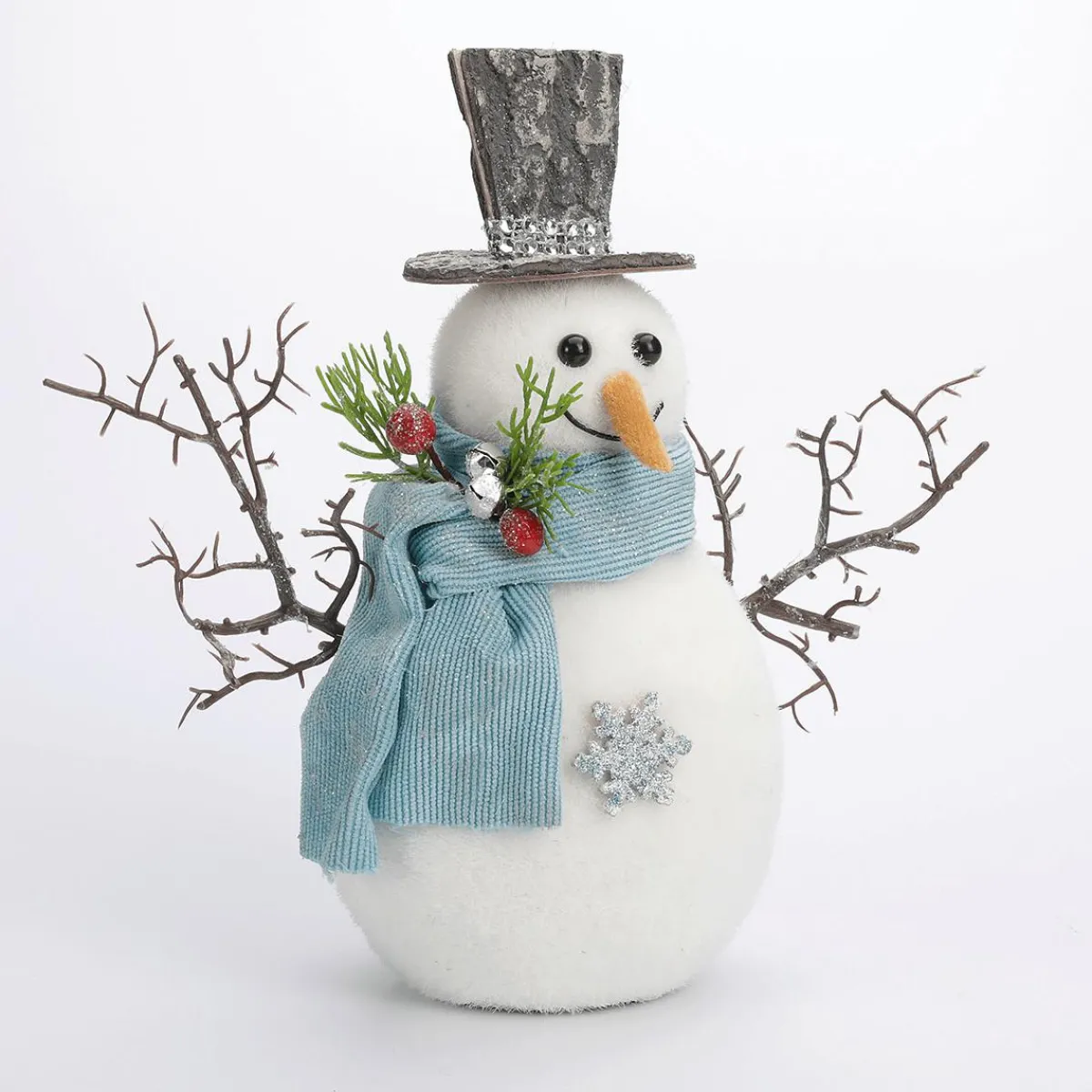 Figurine De Décoration Bonhomme De Neige 22 Cm-DecoWoerner Outlet