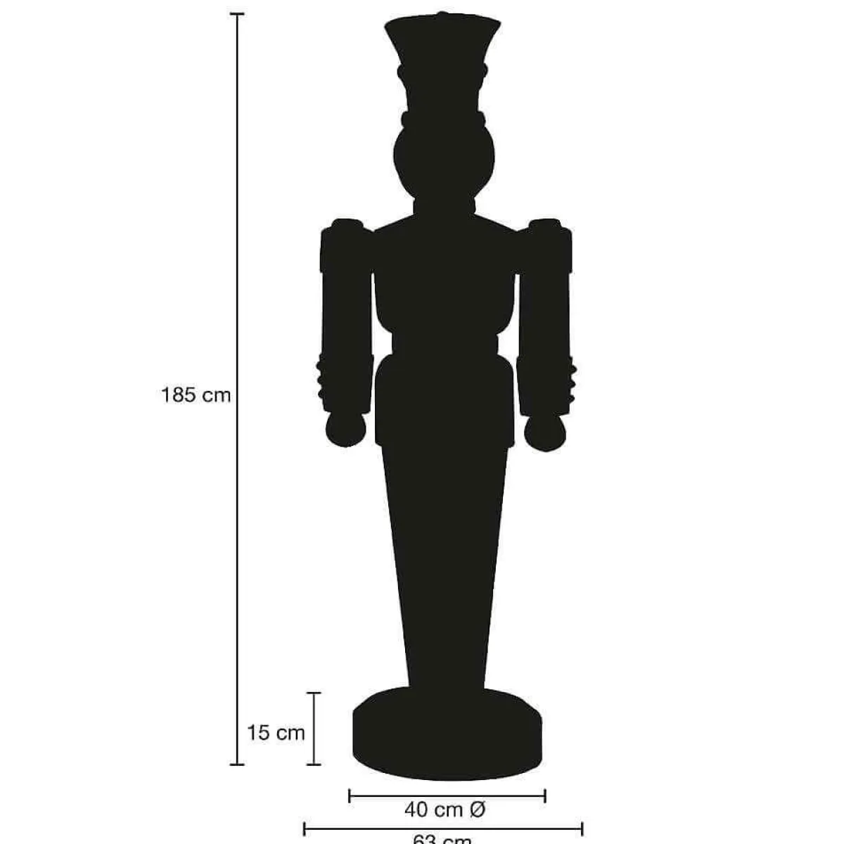 Figurine De Soldat 185 Cm-DecoWoerner Clearance