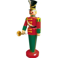 Figurine De Soldat Avec Trompette 185 Cm-DecoWoerner New