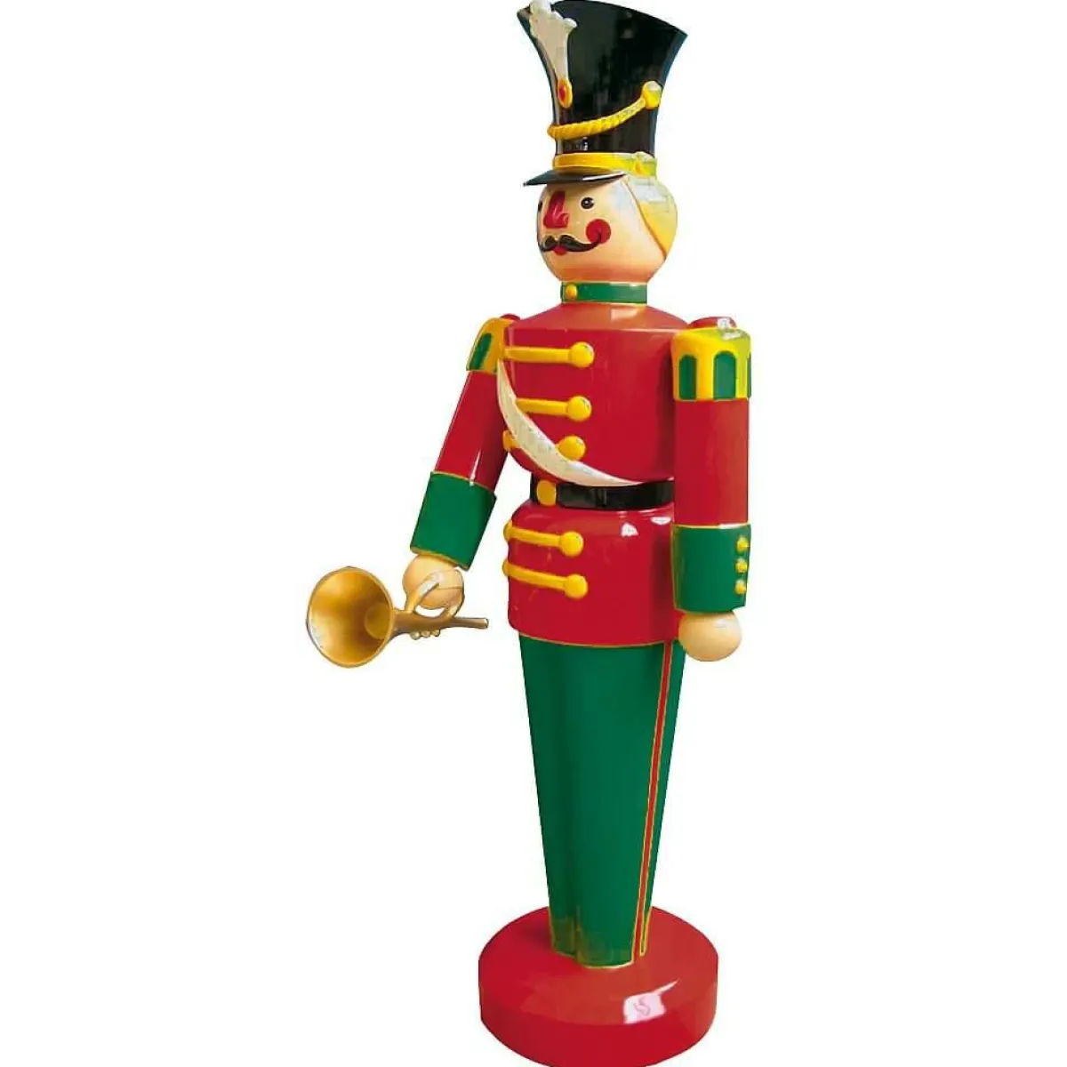 Figurine De Soldat Avec Trompette 185 Cm-DecoWoerner New