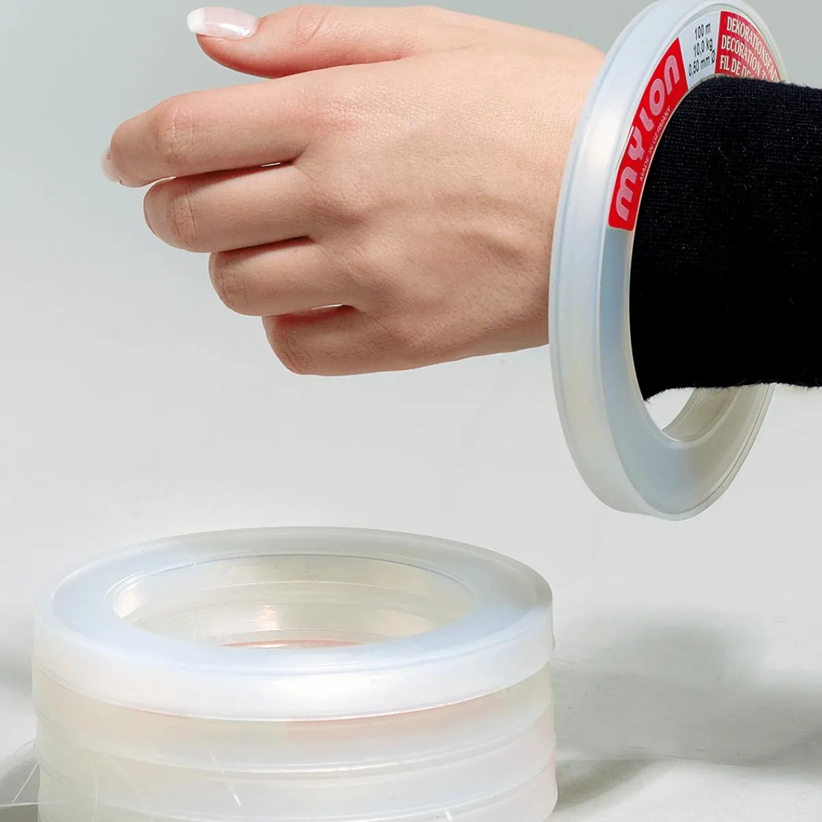 Fil En Perlon 200 M, Résistance à La Rupture 1 Kg-DecoWoerner Outlet