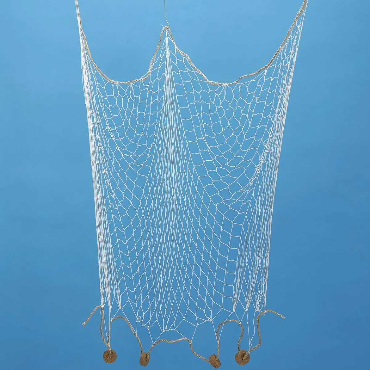 Filet De Pêche Avec Flotteurs 150 X 100 Cm-DecoWoerner New