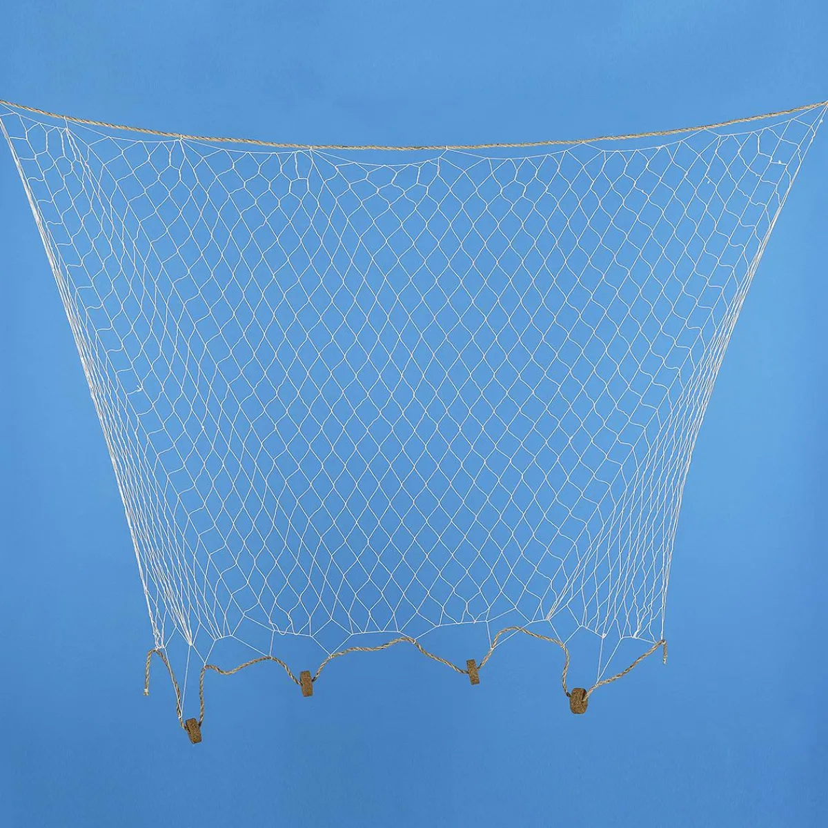 Filet De Pêche Avec Flotteurs 150 X 100 Cm-DecoWoerner New