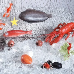 Filet De Pêche Maritime Avec Animaux Marins-DecoWoerner Sale