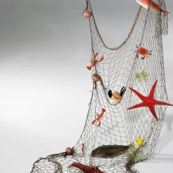 Filet De Pêche Maritime Avec Animaux Marins-DecoWoerner Sale