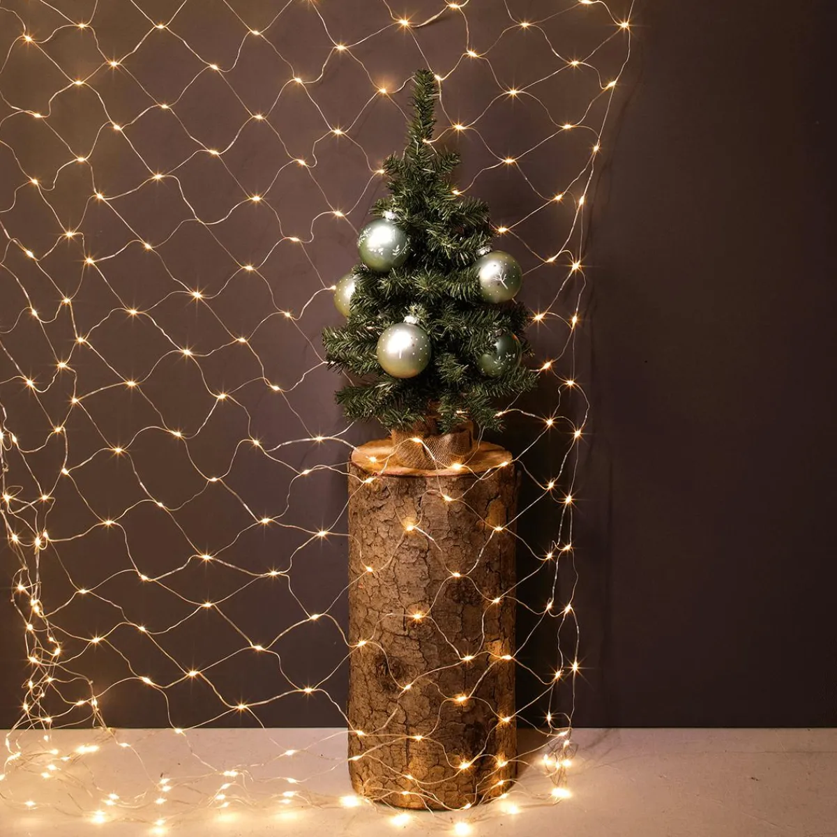 Filet Lumineux à LED, Câble , LED Chaude, 350 X 30 Cm-DecoWoerner New
