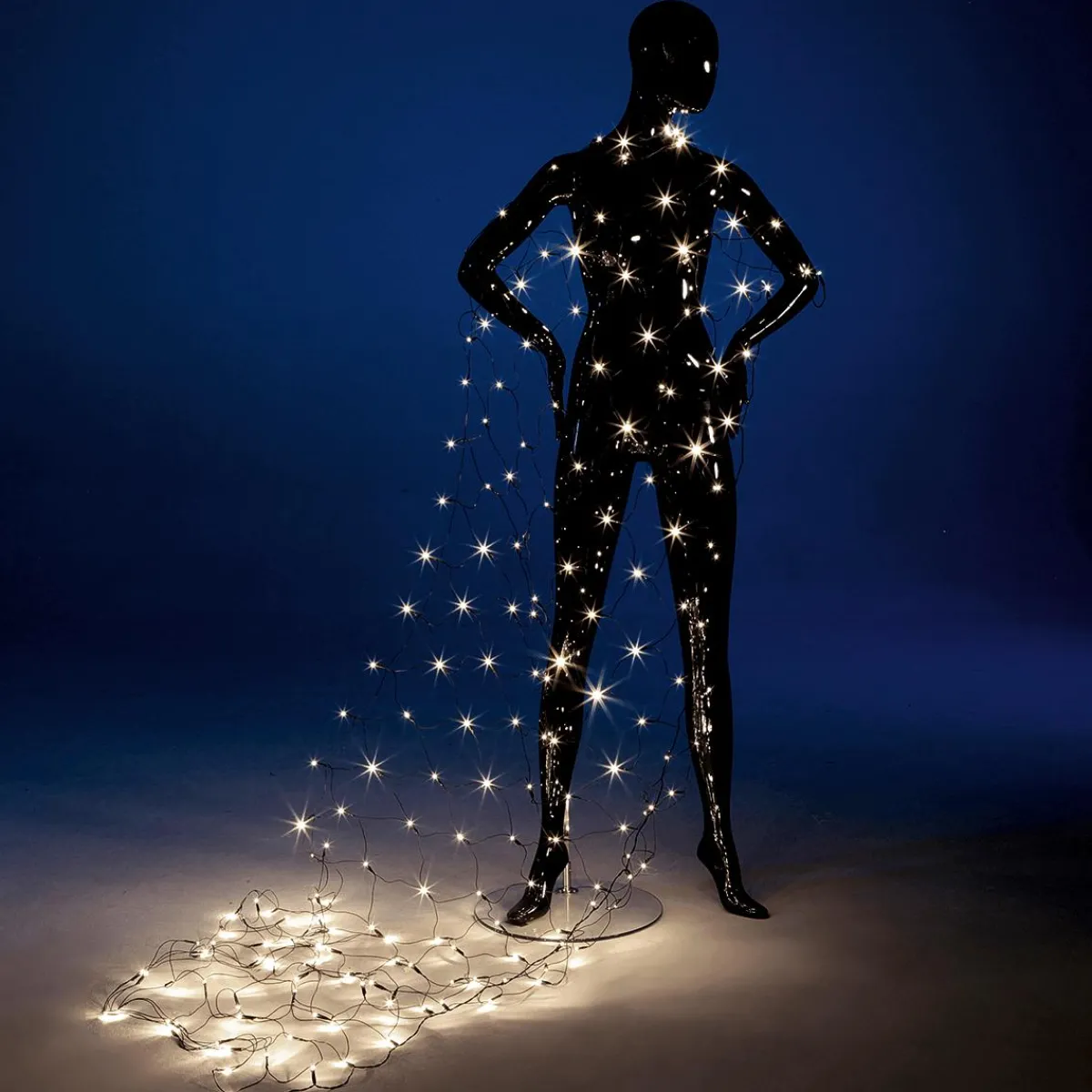 Filet Lumineux LED Pour L'extérieur, 240 Cm, Vert-DecoWoerner New
