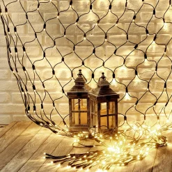 Filet Lumineux Professionnel à LED Système IP67, 300 LED, 200 X 200 Cm, Sans Cable-DecoWoerner