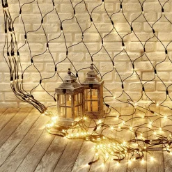 Filet Lumineux Professionnel à LED Système IP67, 500 LED, 300 X 300 Cm, Sans Cable-DecoWoerner Clearance