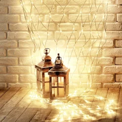 Filet Lumineux Professionnel à LED Système IP67, 200 LED, 250 X 120 Cm, Sans Cable-DecoWoerner Discount
