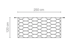 Filet Lumineux Professionnel à LED Système IP67, 200 LED, 250 X 120 Cm, Sans Cable-DecoWoerner Discount
