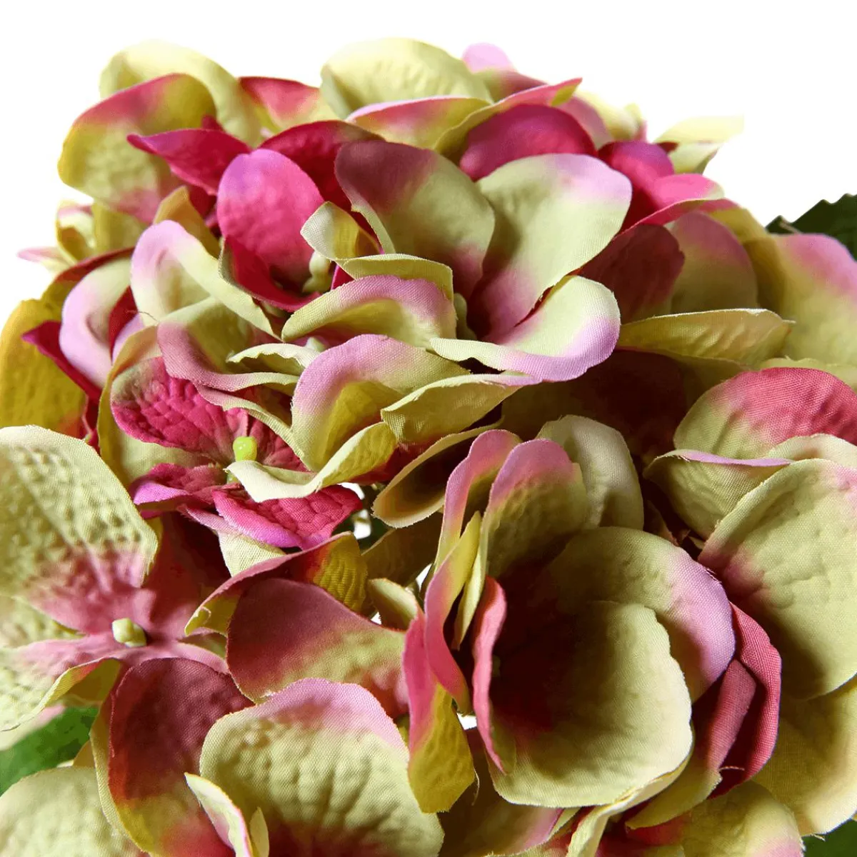 Fleur Artificielle Hortensia Rosa/vert, 52 Cm-DecoWoerner