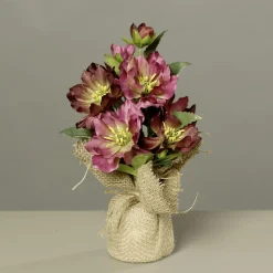 Fleur Artificielle Rose De Noël, 25 Cm De Haut-DecoWoerner Sale