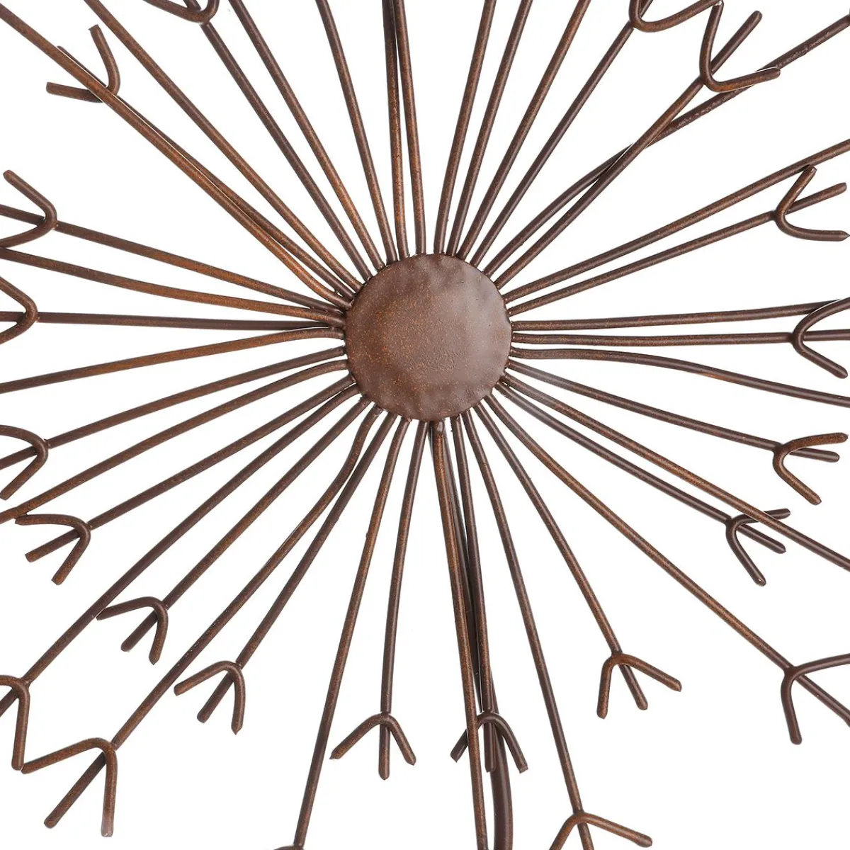 Fleur Décorative En Métal Brun 78 Cm-DecoWoerner Best