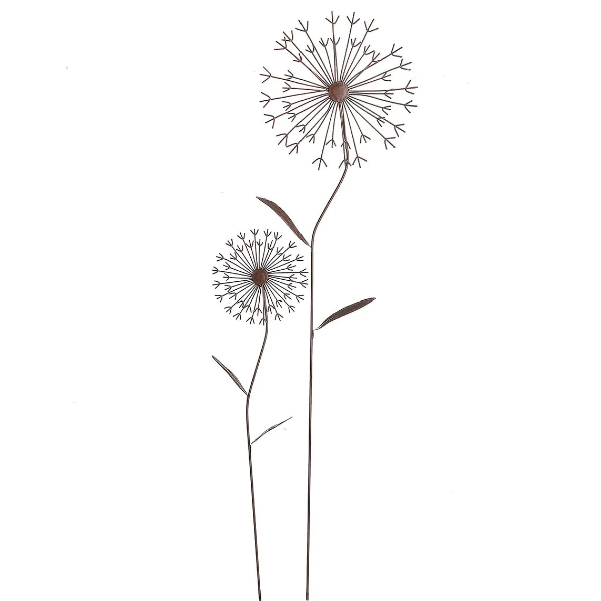 Fleur Décorative En Métal Brun 50 Cm-DecoWoerner Discount