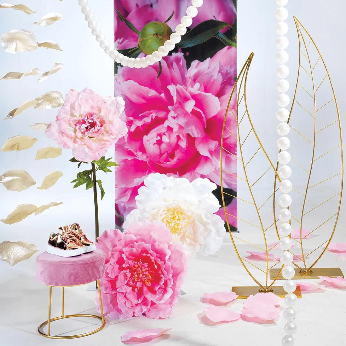 Fleur De Pivoine XL 65 Cm Ø,-DecoWoerner Clearance