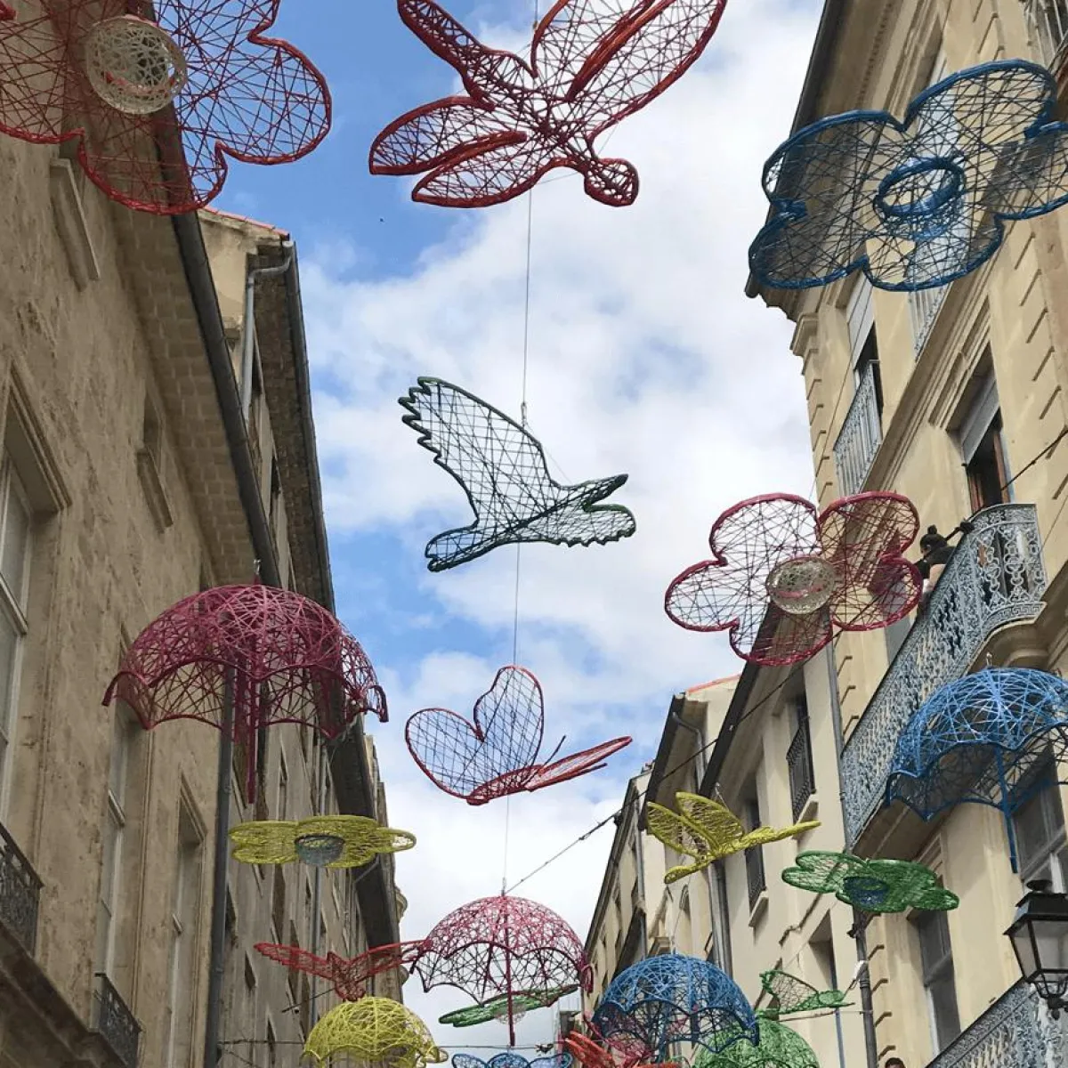 Fleur 2D En Fibre Tressée 60 Cm-DecoWoerner Clearance