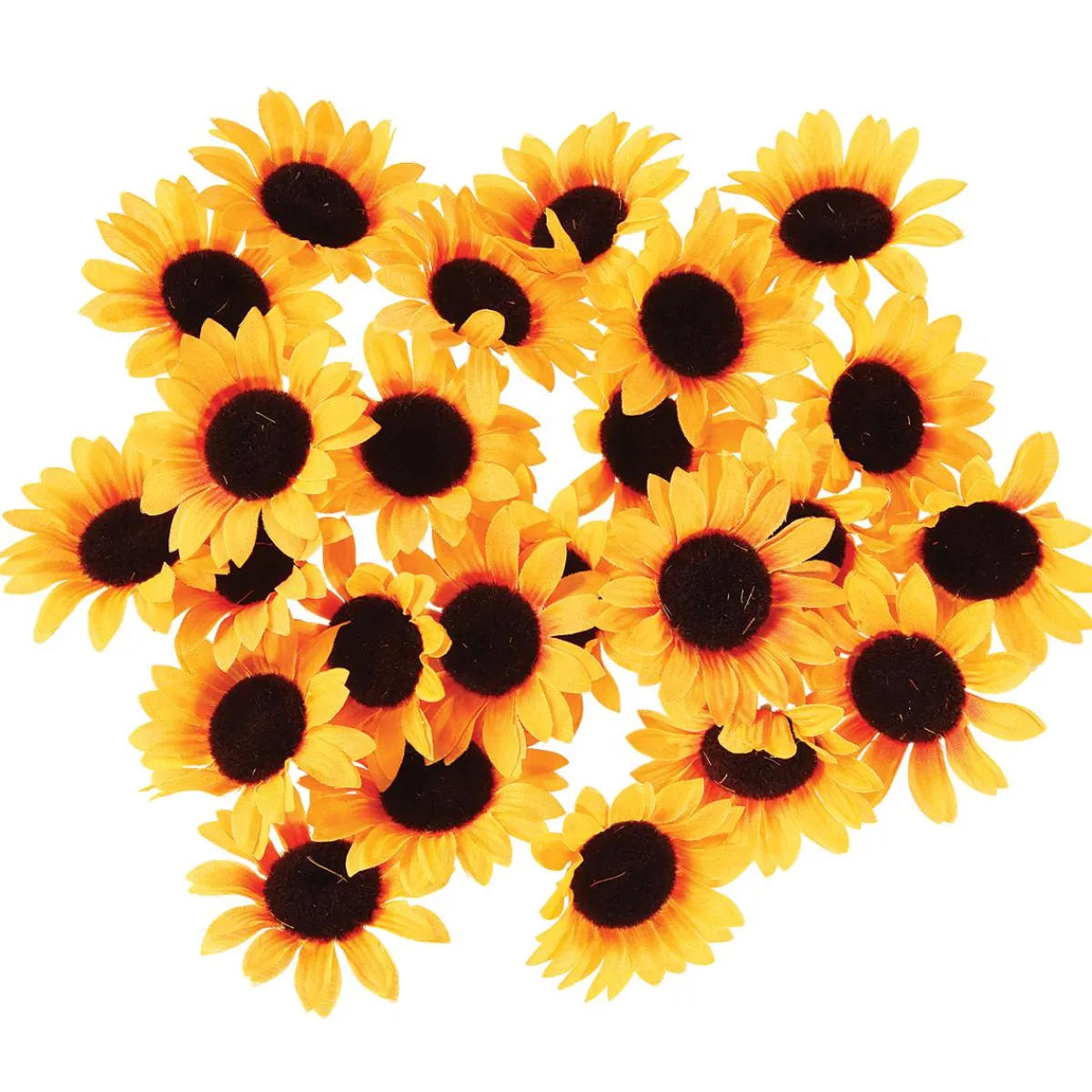 Fleurs Décoratives Tournesol, Paquet De 24 Pièces-DecoWoerner Hot