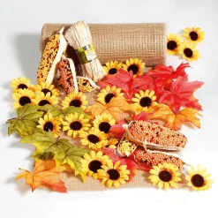 Fleurs Décoratives Tournesol, Paquet De 24 Pièces-DecoWoerner Hot