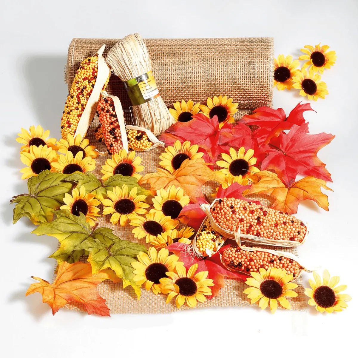 Fleurs Décoratives Tournesol, Paquet De 24 Pièces-DecoWoerner Hot