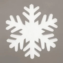 Flocons De Neige 3D En Ouate 17 Cm Ø, Ignifuge-DecoWoerner