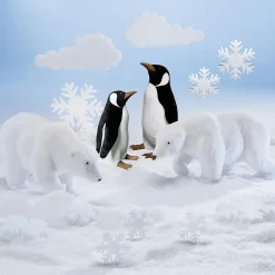 Flocons De Neige 3D En Ouate 17 Cm Ø, Ignifuge-DecoWoerner